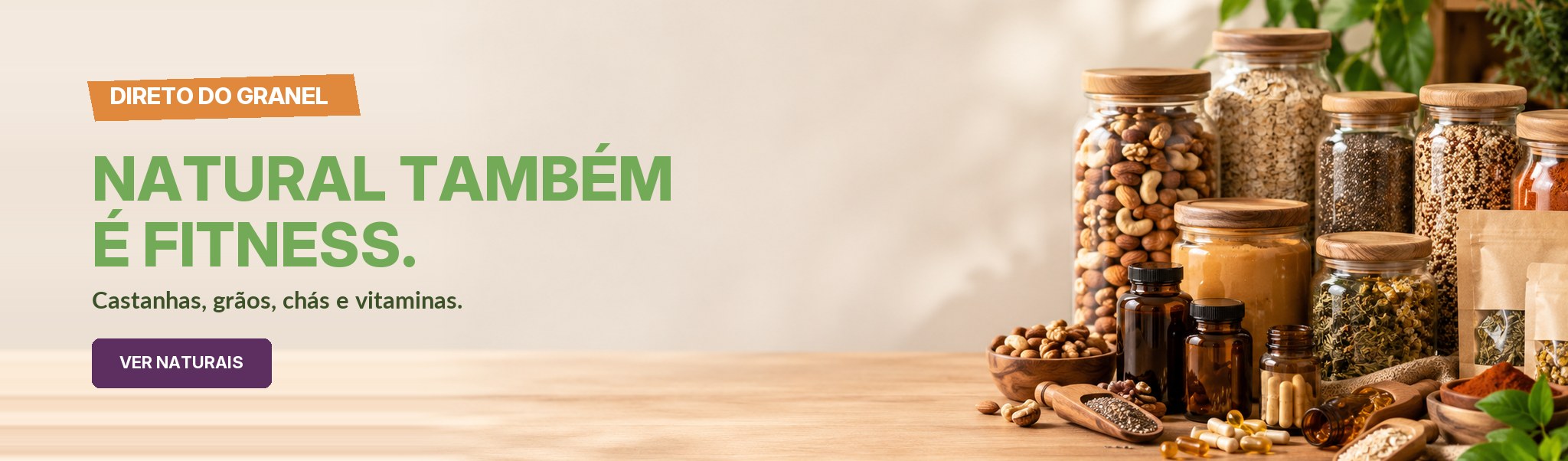 Natural & Cia - natural tambem e fitness