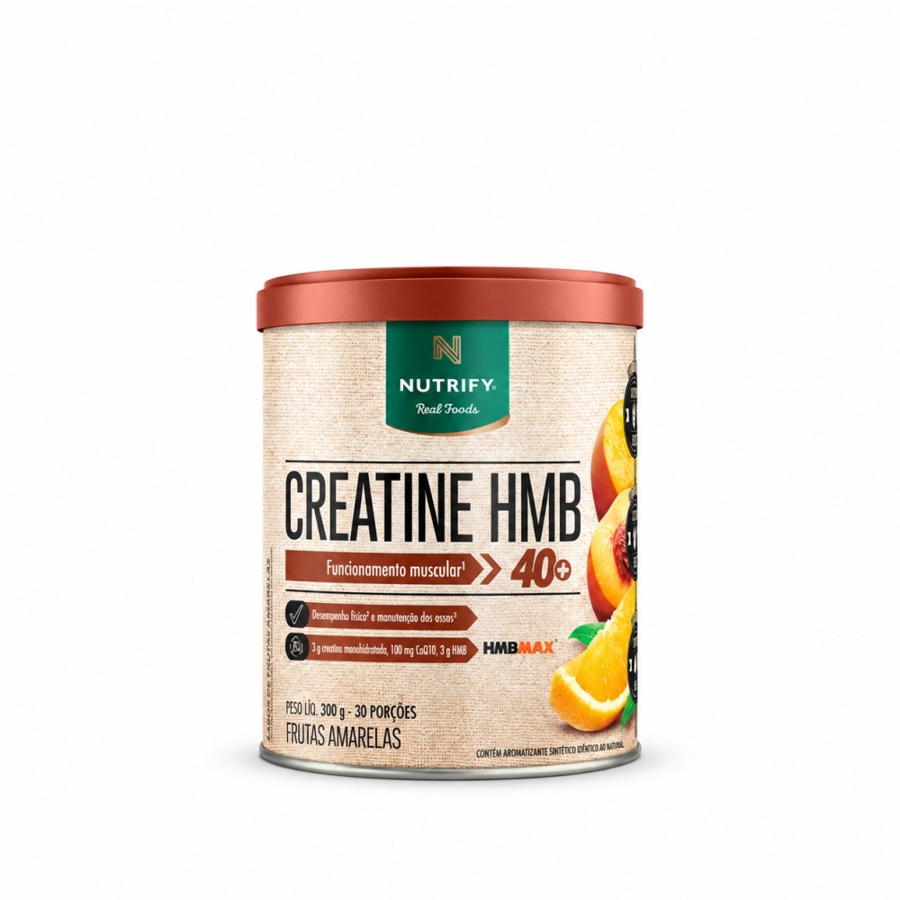 NT CREATINE HMB FRUTAS AMARELAS 300G 30 PORÇÕES - Padrão