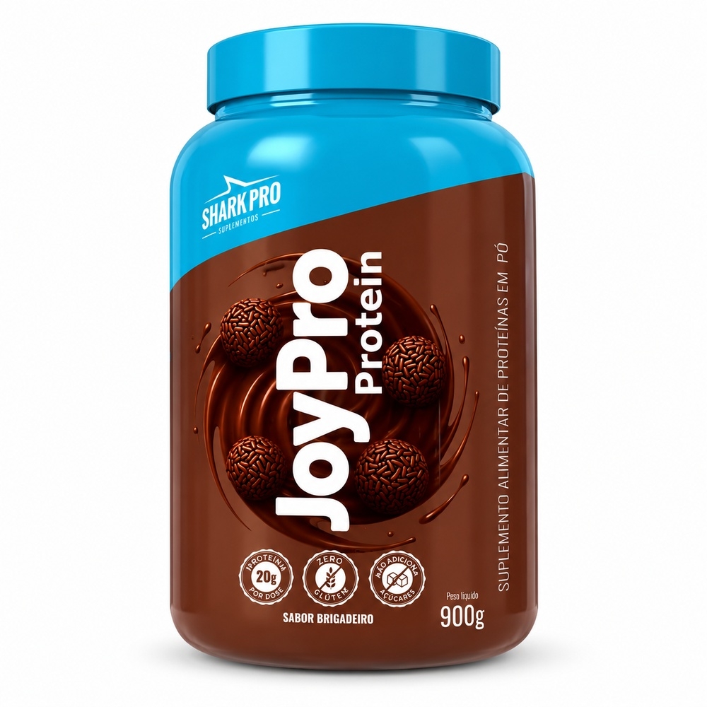 WHEY PROTEIN JOYPRO POTE 900G - BRIGADEIRO - Padrão
