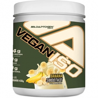 NATURAL VEGAN ISO BANANA SMOOTHIE 450G ADAPTOGEN