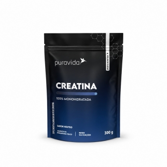 CREATINA 100% MONOHIDRATADA 300G PURA VIDA