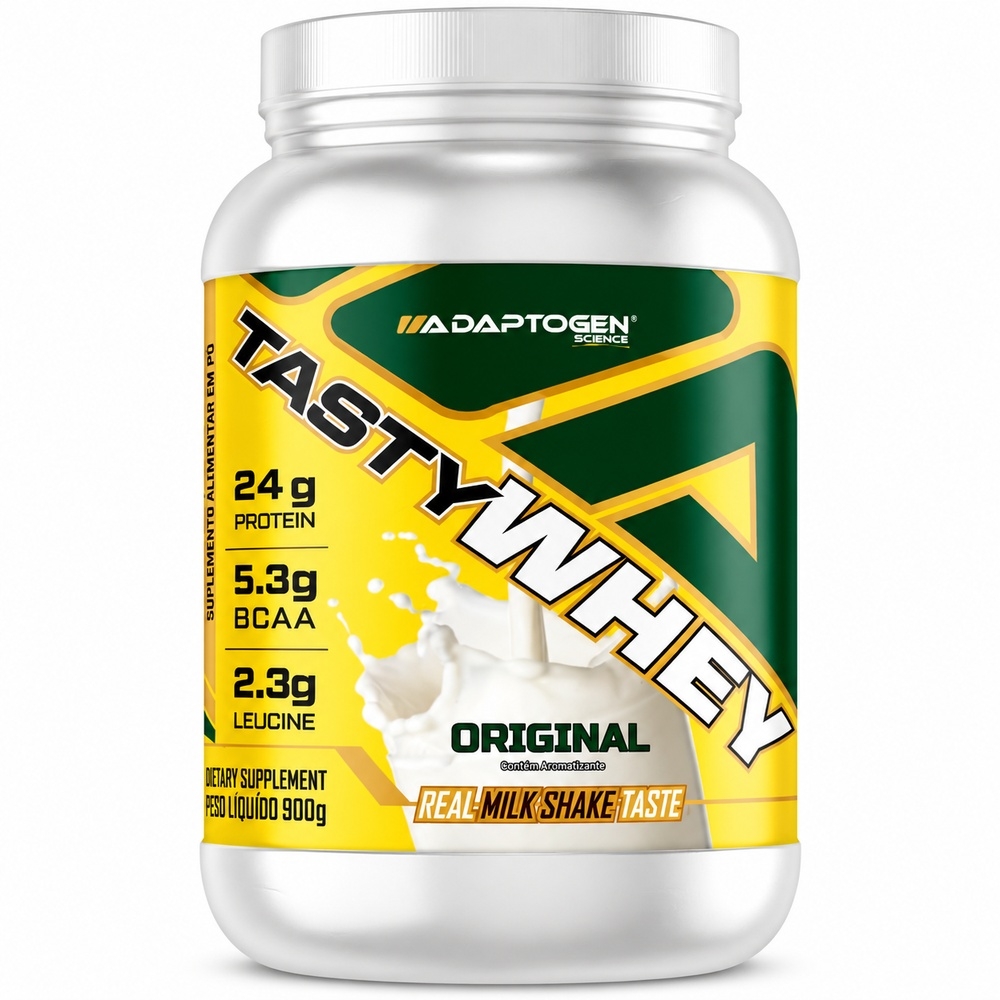 TASTY WHEY ORIGINAL 900G ADAPTOGEN - Padrão