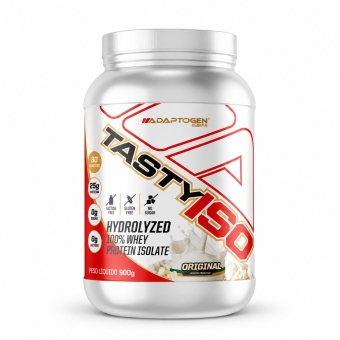 TASTY ISO WHEY ISOL/HIDROL 900G ADAPTOGEN SABOR ORIGINAL