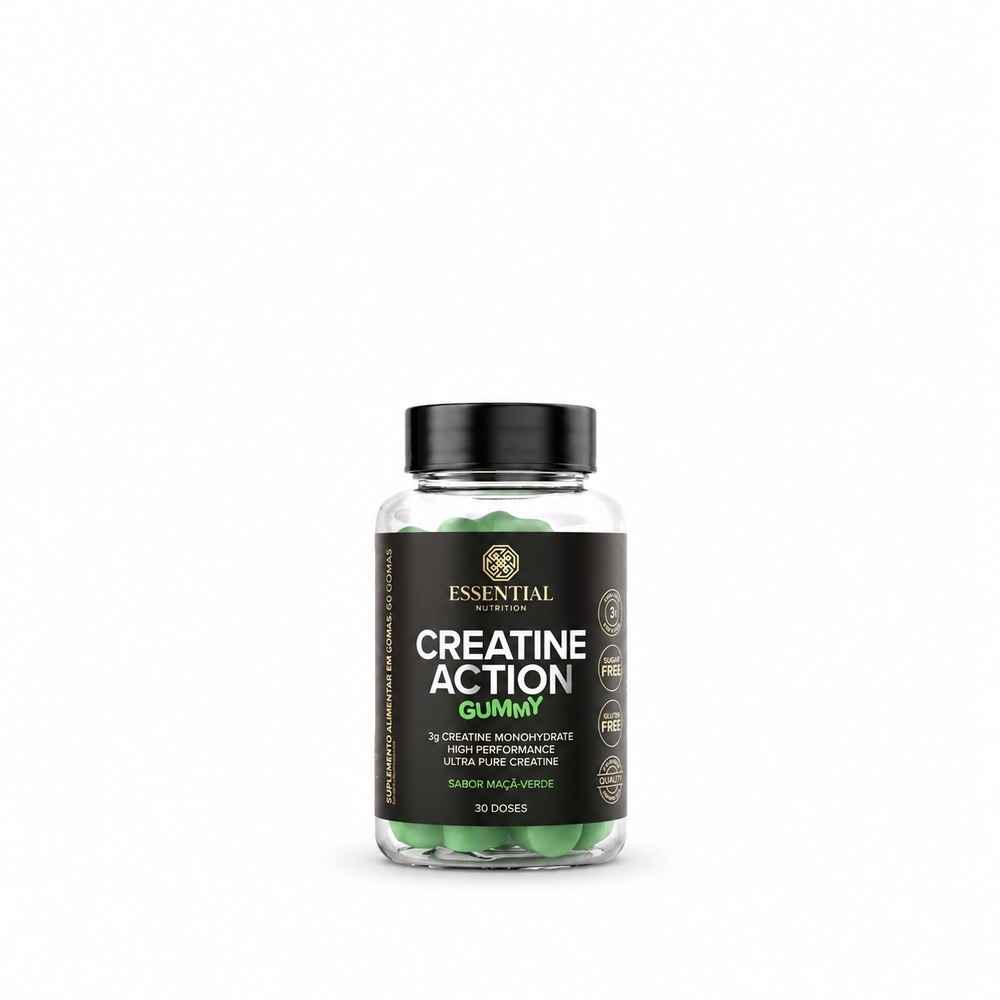 CREATINE ACTION GUMMY MAÇÃ VERDE - Padrão