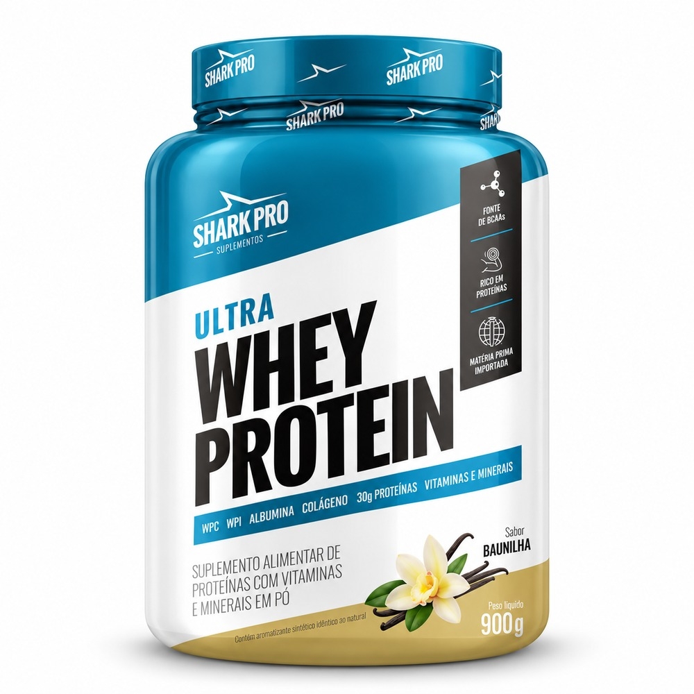 ULTRA WHEY BAUNILHA - POTE - 900G - Padrão