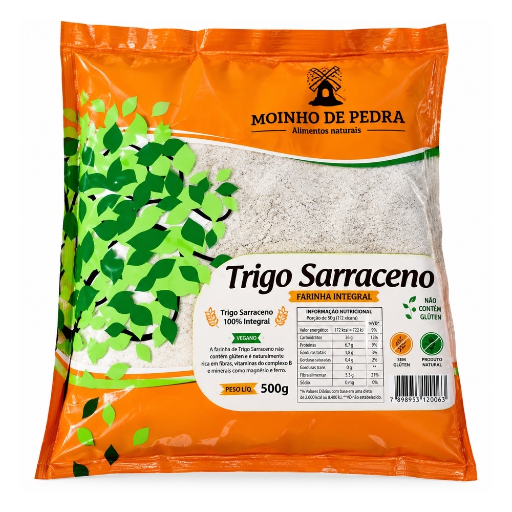 TRIGO SARRACENO MOINHO DE PEDRA 500G - Padrão